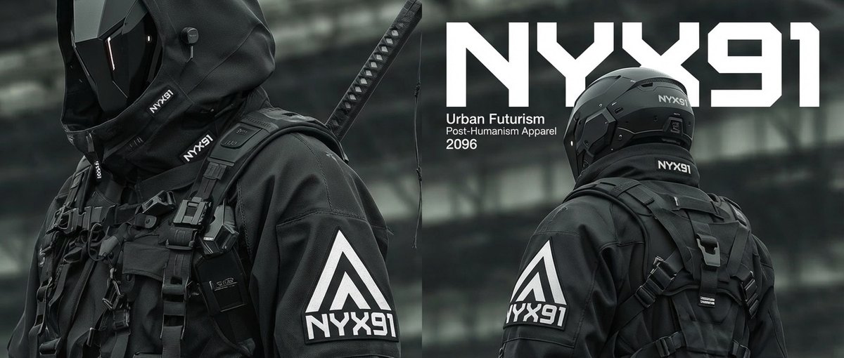 NYX91 — Urban Futurism & Post-Humanism Apparel